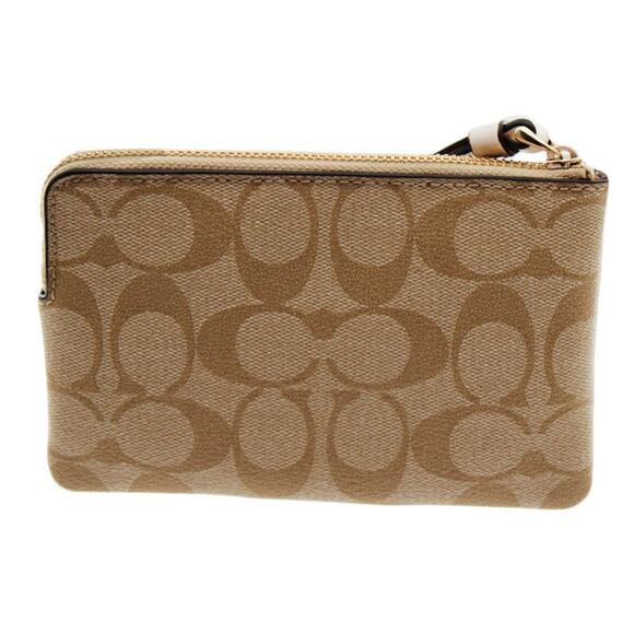 Coach Signature PVC Wristlet - Picture 3 of 4